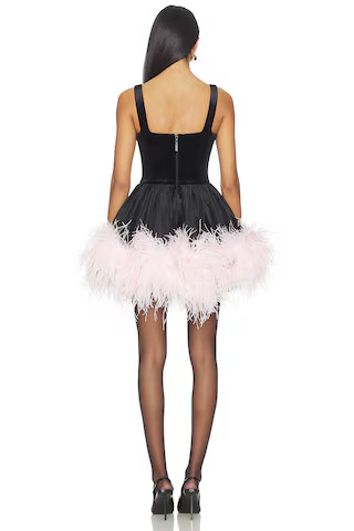 Bronx and Banco Avery Mini Dress in Pink & Black from Revolve.com | Revolve Clothing (Global)