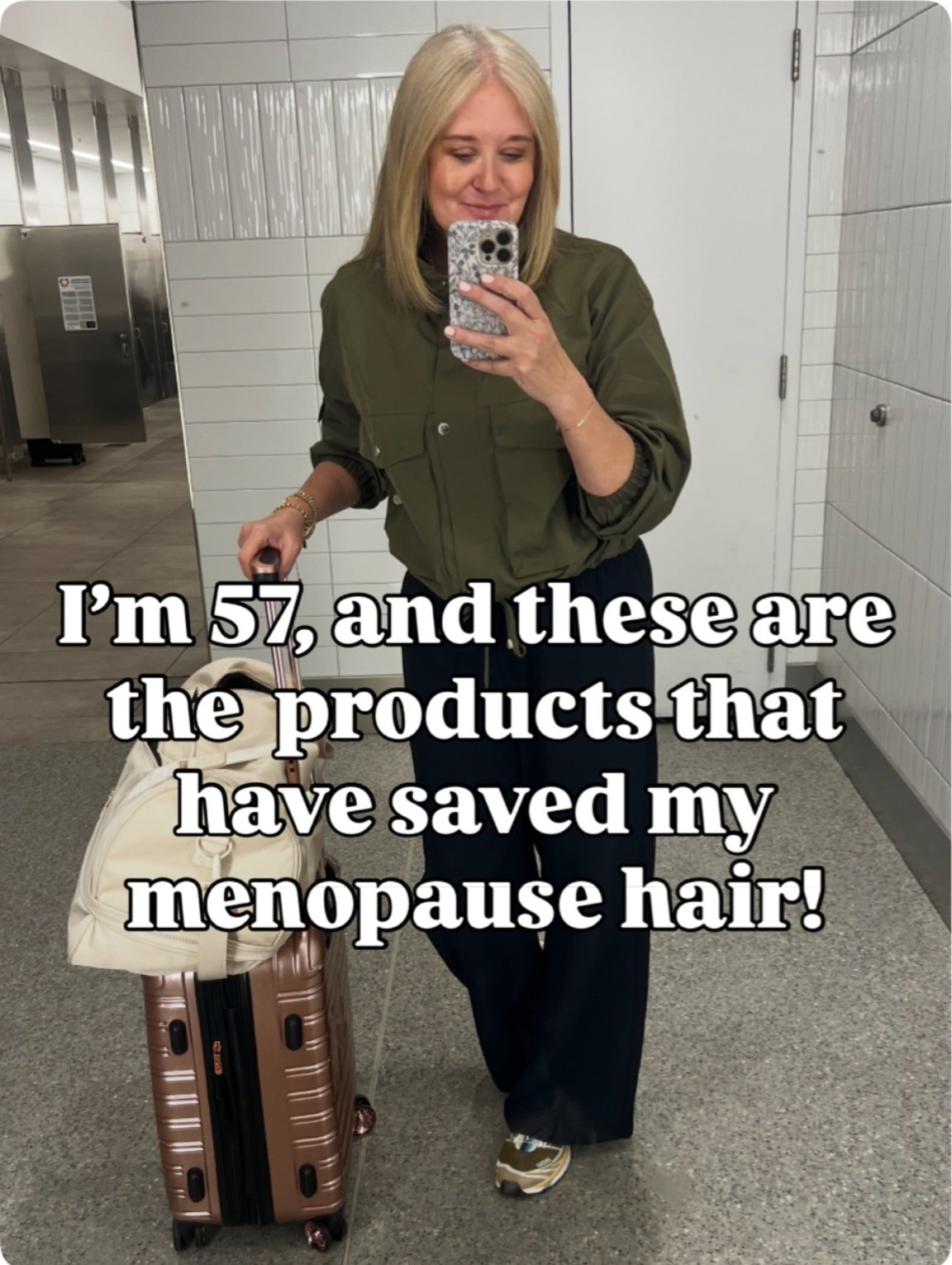 I’m 57, and these are the products that saved my menopause hair!

#LTKdayinmylife #LTKselfcare #LTKOver40