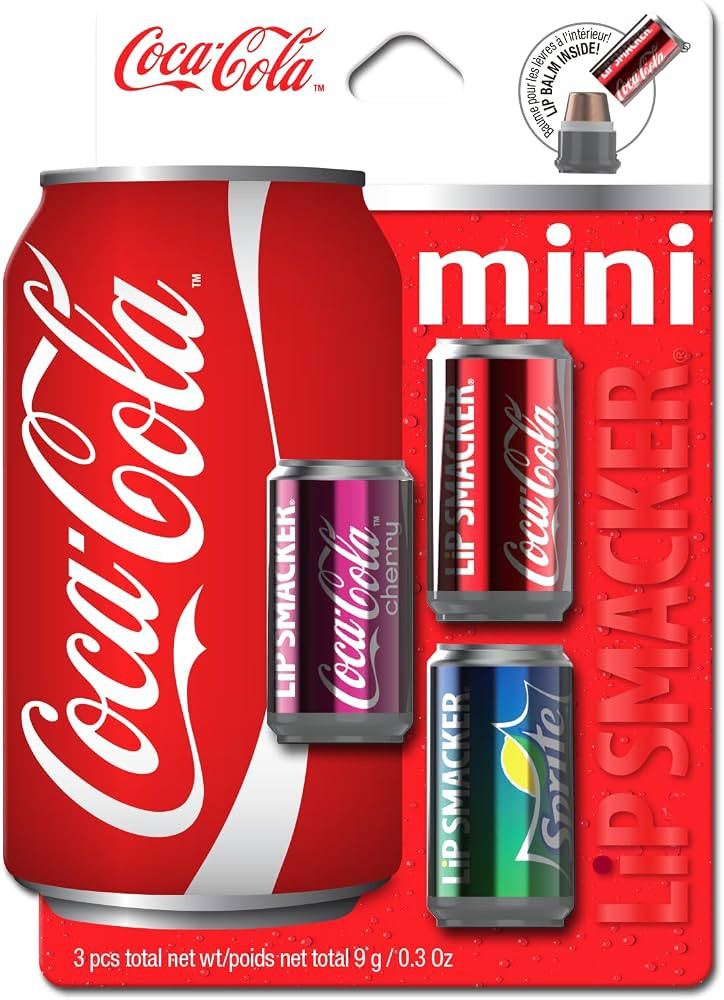 Coca-Cola Mini Can Lip Balm Trio | Amazon (US)
