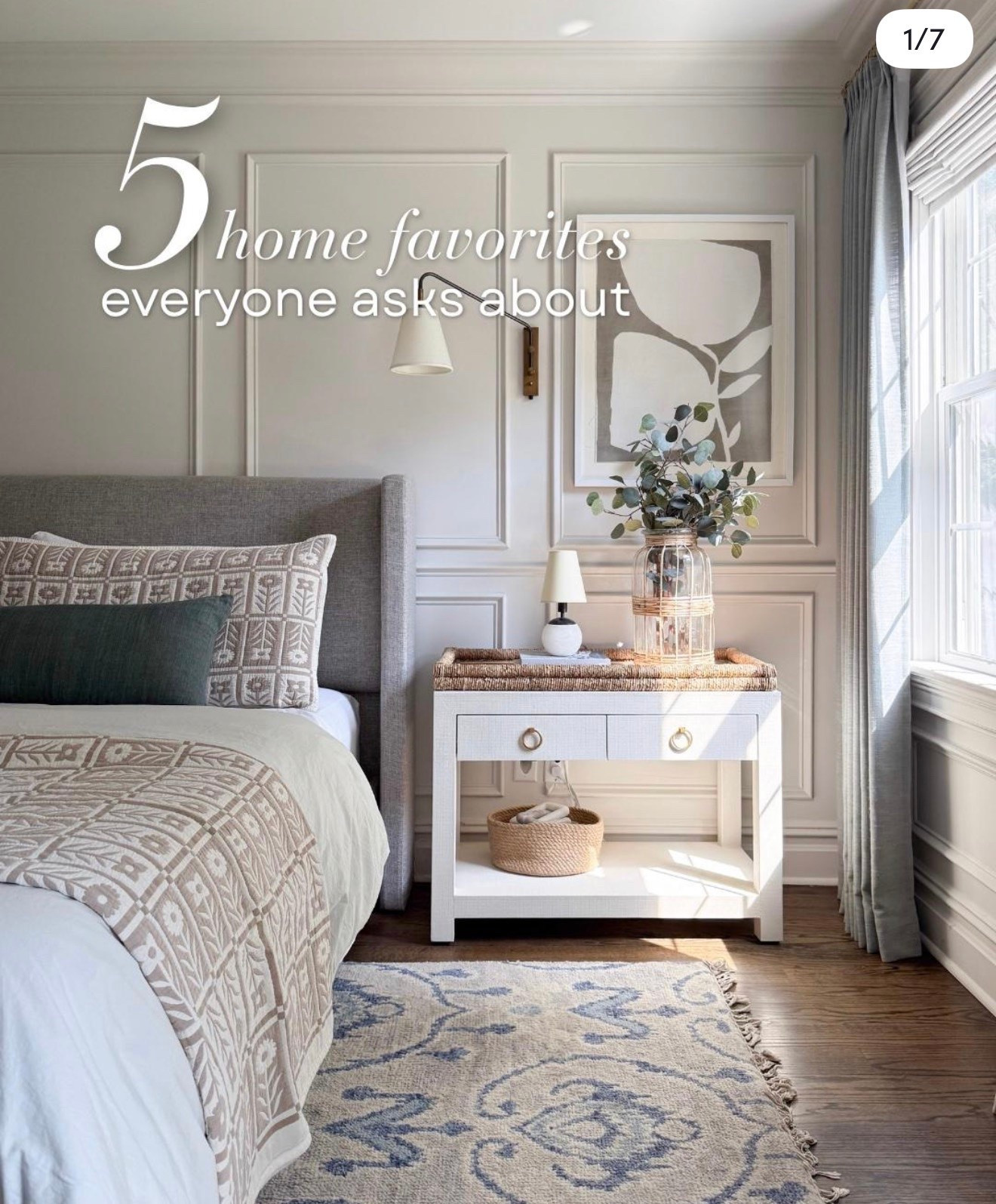 These are the 5 home finds I'm always asked to link, and I'd choose every single one all over again. From the bedding and rug to the linen curtains I've used throughout our home, these are some of my favorite pieces for creating a warm, layered space.

home decor favorites, home finds, bedroom decor, neutral bedding, linen curtains, area rug, kitchen chairs, home furniture, classic home decor, cozy home inspiration, GirlOnTheHudson

#LTKHome #LTKdayinmylife #LTKSeasonal