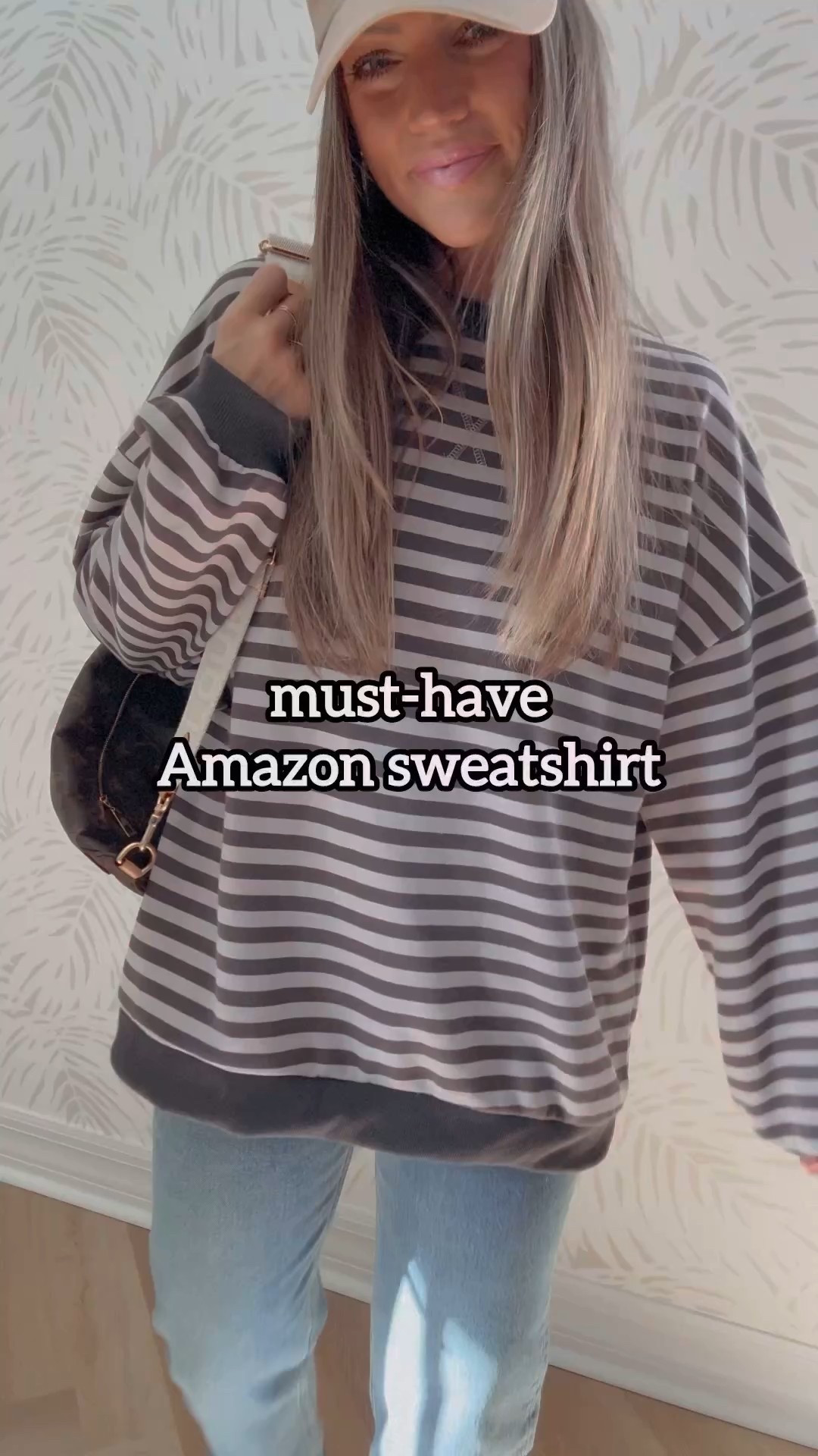 Today’s outfit of the day for mom life and working from home — oh, and a grocery store run (that’s about as exciting as it gets over here, lol!)… this sweatshirt is an Amazon TOP FAVE of mine! I’m wearing my true S. I loooove how oversized it is & that it doesn’t cling to my booty. 👏🏻👏🏻 I’m 5’4 for reference! I’ve tried so many of these FP lookalikes and sent so many back.. this one not only looks adorable with anything but also FEELS amazing, too. ⭐️⭐️⭐️⭐️⭐️
I decided to go ahead & style it 4 more ways for y’all— great options to use as outfit inspiration to transition you into spring! 


Outfit ideas
Cozy winter
Spring transition
Spring break
WFH style
SAHM outfit
College girl outfit
Business casual 
Travel outfit idea
Spring break 
Casual outfit
Neutral outfit
Jeans
Mid rise jeans
Straight leg jeans 
High rise
Look for less
Amazon fashion 