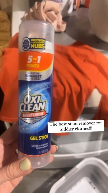 I buy a 6 pack of this on repeat. The only thing that saves toddler stain!

I let this set for a few hours and then soak in water with oxiclean linked below

Laundry hack, stain remover

#LTKfamily #LTKkids #LTKhome