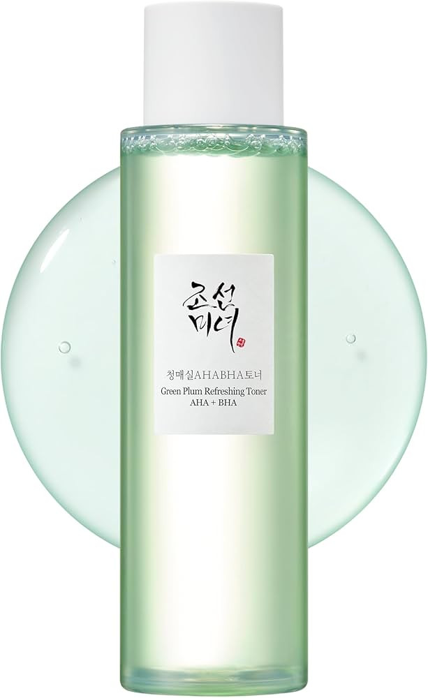 Beauty of Joseon Green Plum AHA BHA Toner Refreshing Facial Essence Moisturizer Mild Exfoliating ... | Amazon (US)