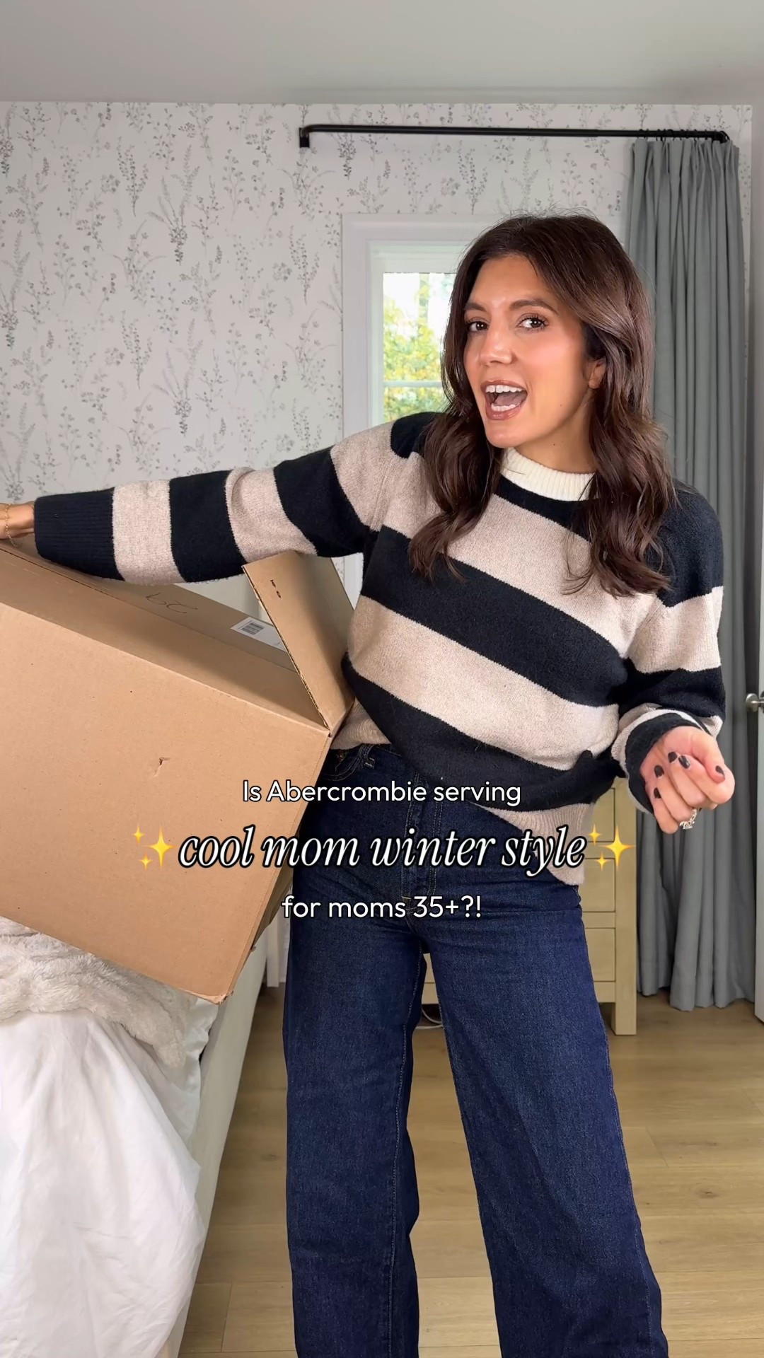 All up to 40% off at Abercrombie!! @abercrombie new arrivals try on! I’m 5’7” wearing a size 26 jeans, small in tops. 

#LTKSaleAlert #LTKTall #LTKOver40