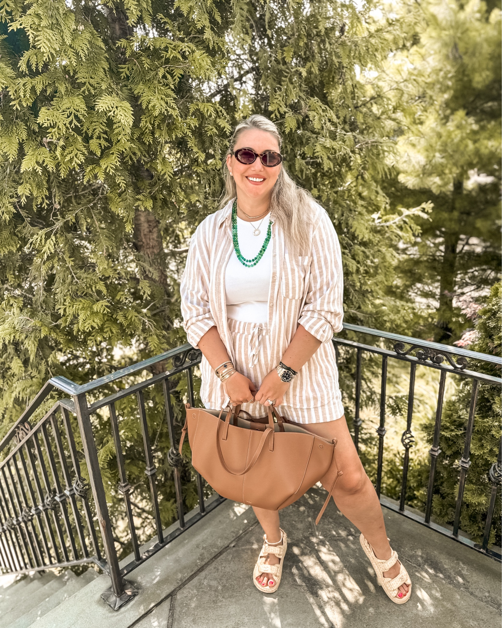 XXL in top for oversized look. Xl in shorts  

#LTKOver40 #LTKStyleTip #LTKActive