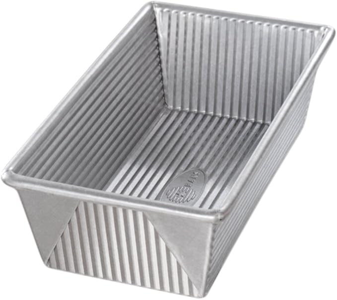 USA Pan Bakeware Aluminized Steel Loaf Pan, 5"D x 10"W x 3"H, 1.5 Pound | Amazon (US)