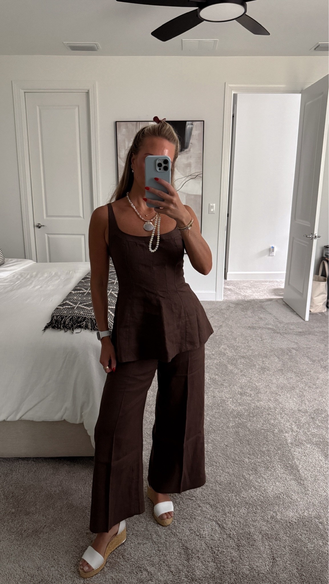 @abercrombie  sale 25% OFF Dresses + stack code AFLTK! 

Wearing S in both top and bottom for this brown linen set. 

Abercrombie dress sale, summer dress, linen dress, midi skirt, vacation style, resort outfit, beach dress, summer fashion, warm weather outfit, Abercrombie women, dress sale, summer wardrobe, sundress, seasonal sale

#LTKxAbercrombie #LTKSeasonal #LTKSaleAlert