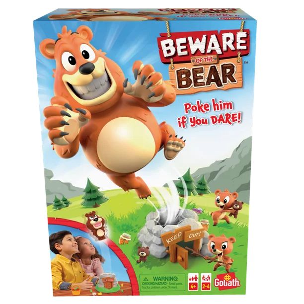 Goliath Beware of the Bear - Poke The Bear and Sneak The Goodies before He Wakes up Game | Walmart (US)