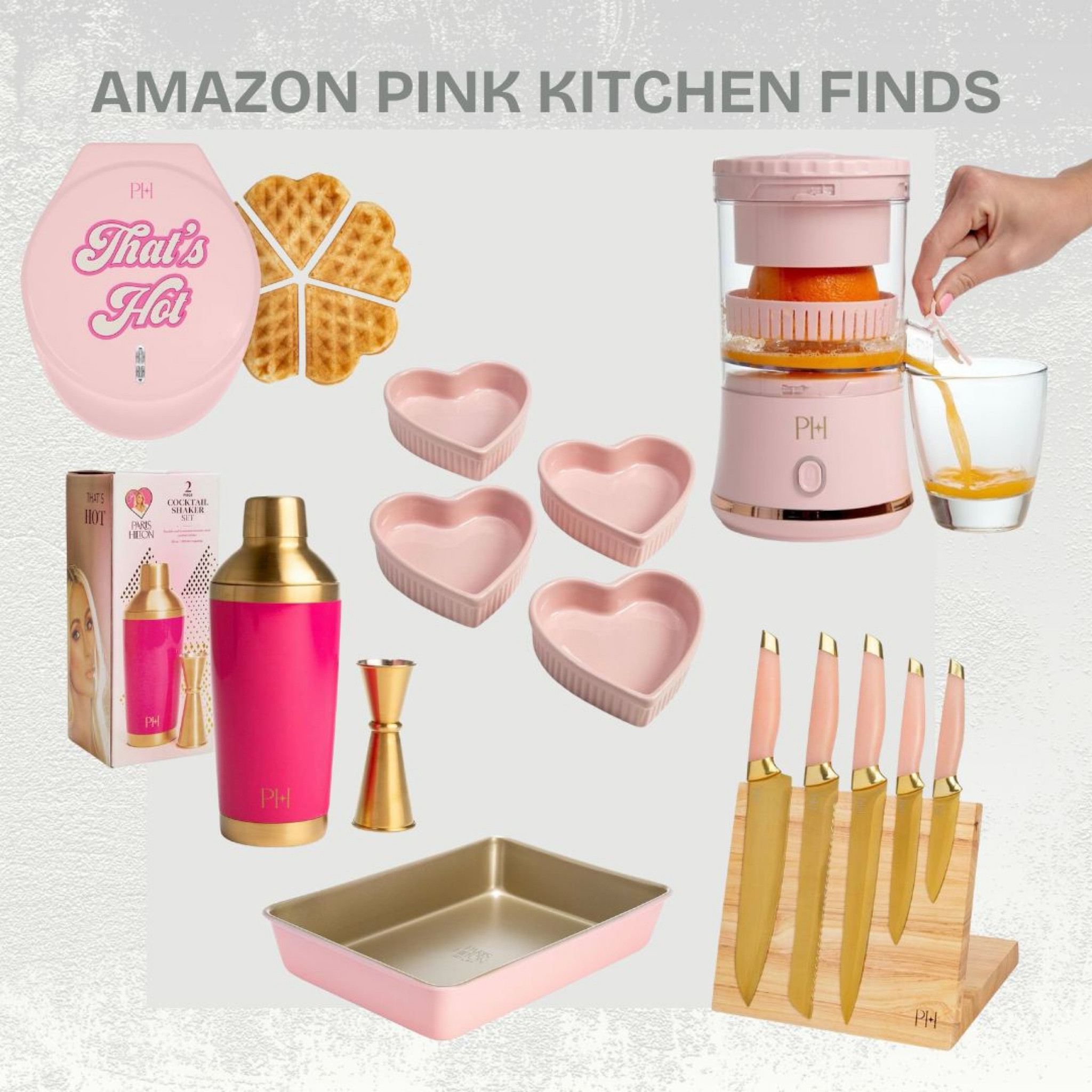 Pink Kitchen Finds #parishilton #amazonfinds #amazonhomefinds #amazonhome

#LTKMostLoved #LTKFindsUnder100 #LTKHome
