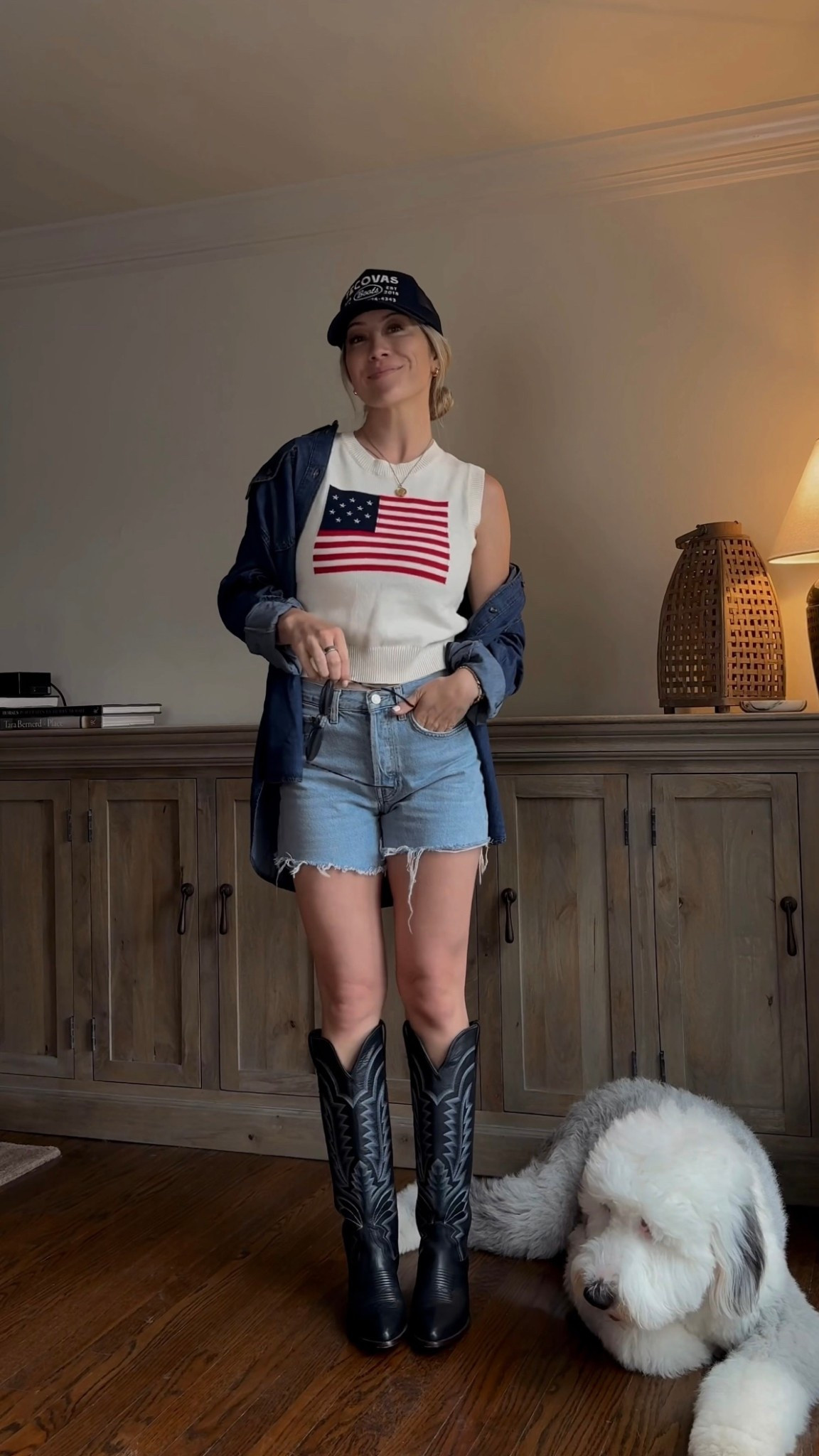 The perfect OOTD for the 4th 