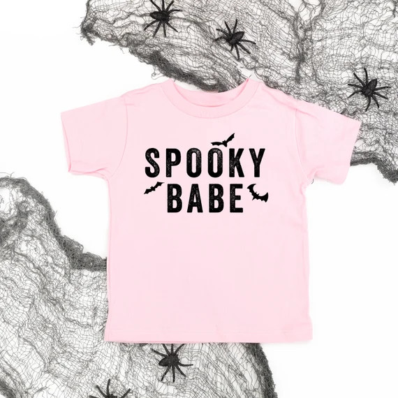 Spooky Babe  Toddler Halloween Shirts  Kids Halloween Shirt - Etsy | Etsy (US)