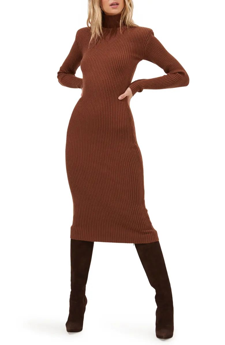 ASTR the Label Abilene Long Sleeve Sweater Dress | Nordstrom | Nordstrom