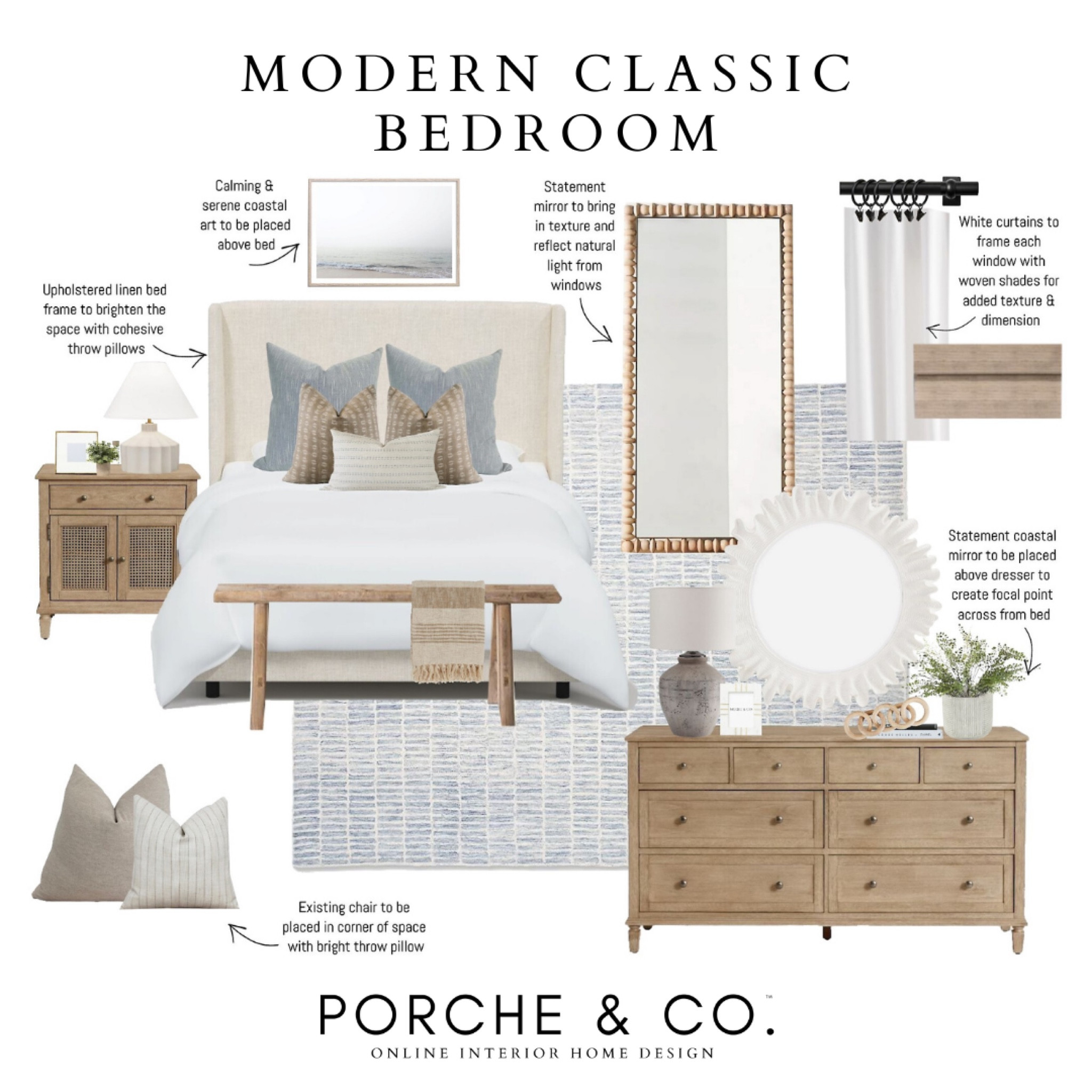 Bedroom mood board, bedroom design ideas, coastal bedroom, modern coastal design, bedroom inspo, master bedroom inspo 

#LTKsalealert #LTKSeasonal #LTKhome