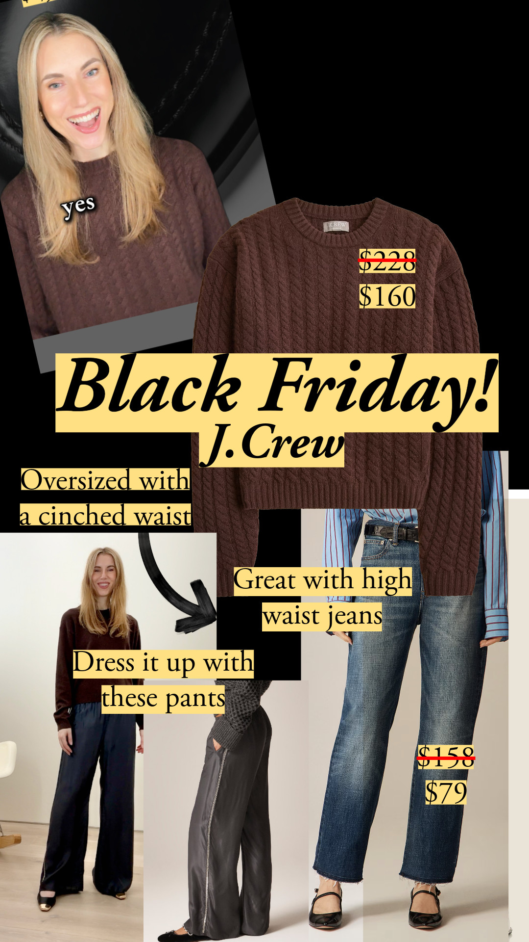 Black Friday | J.Crew | Cashmere | Flash deals 

 #LTKCyberWeek #LTKSaleAlert #LTKFindsUnder100