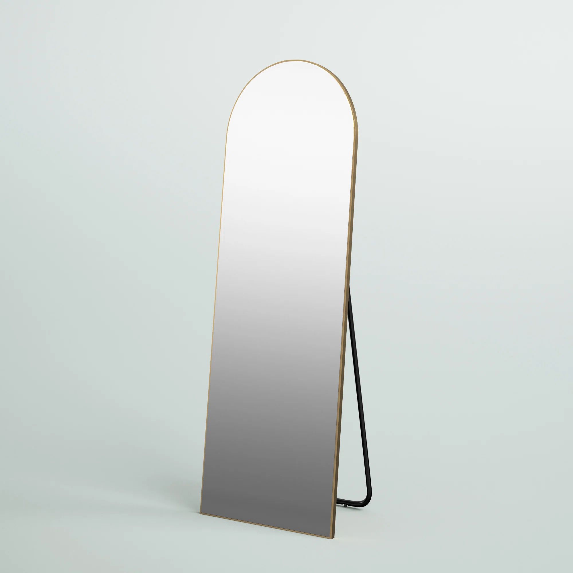 Greta Arch Wood Mirror | Wayfair North America