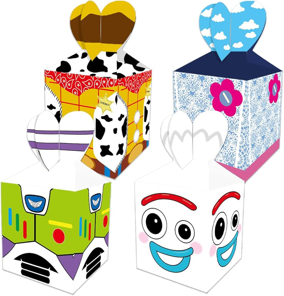 16pcs Toy Inspired Story Party Bags for Toy Inspired Story Birthday Party Supplies Favor Toy Insp... | Amazon (US)