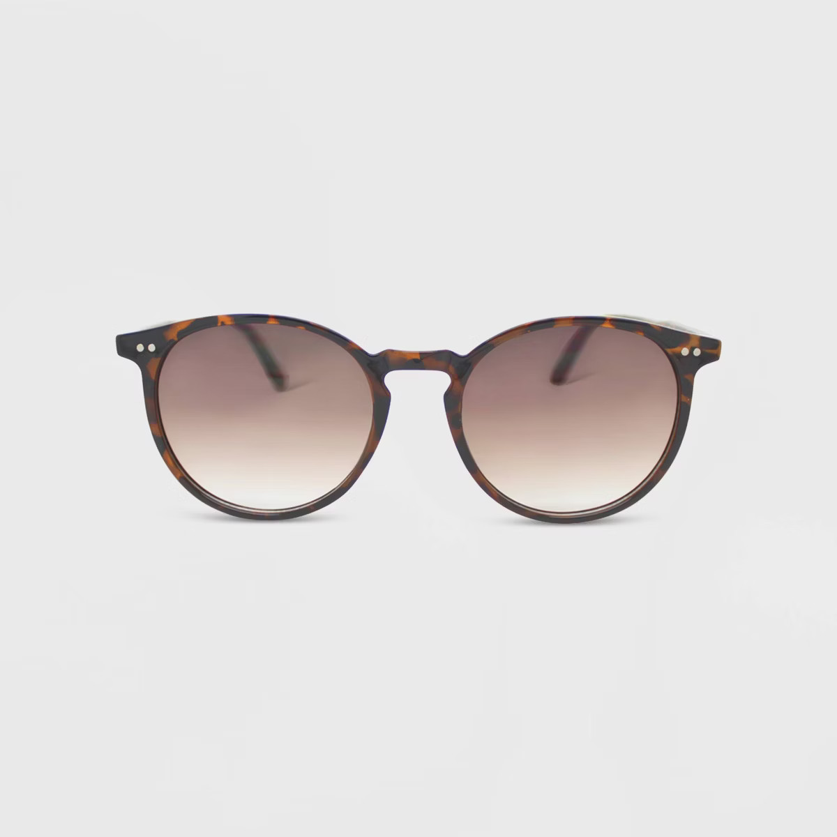 Women's Plastic Round Sunglasses - Wild Fable™ Brown | Target