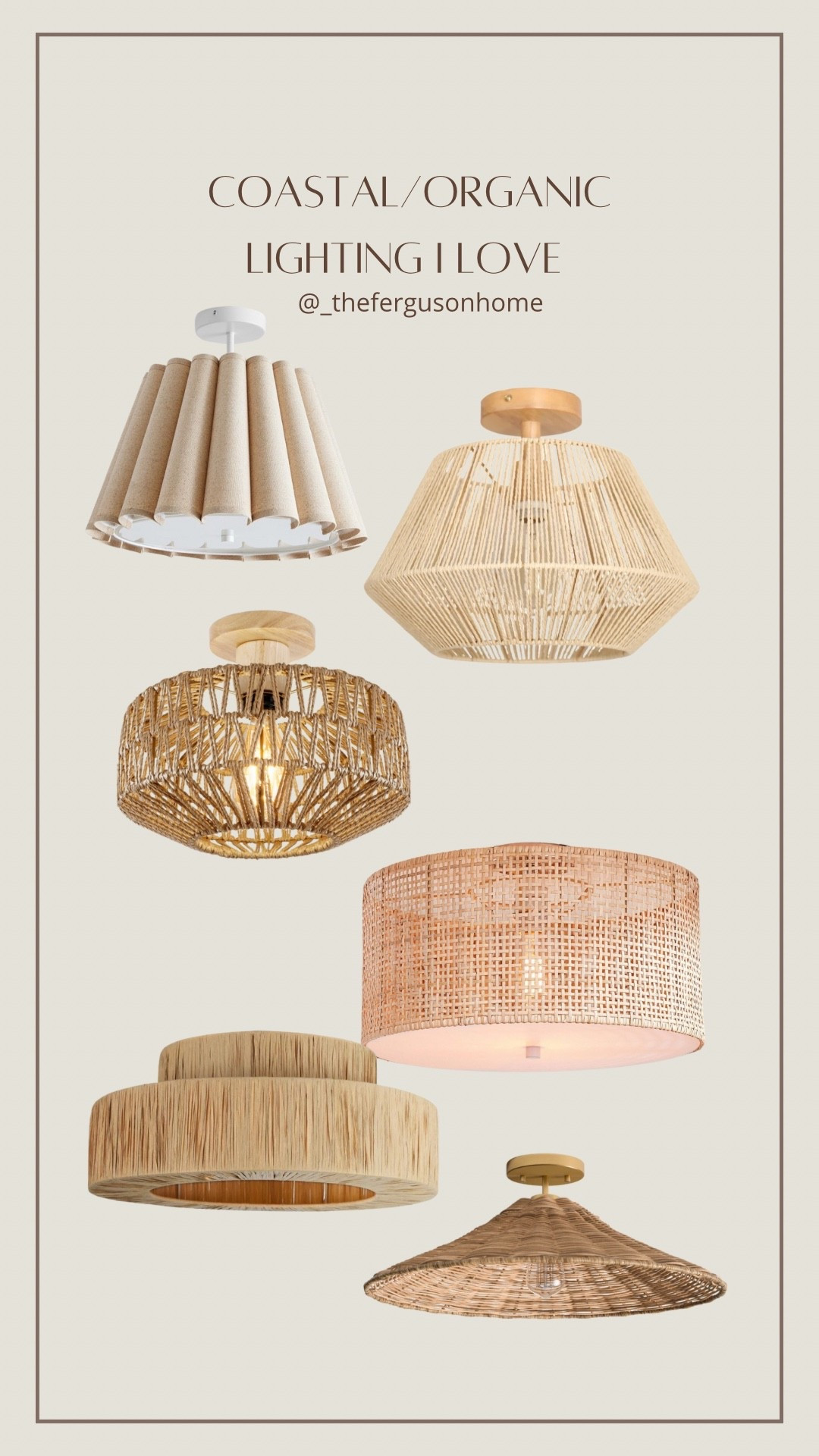 I’ll always love a natural wicker light! 

#LTKHome #LTKSaleAlert