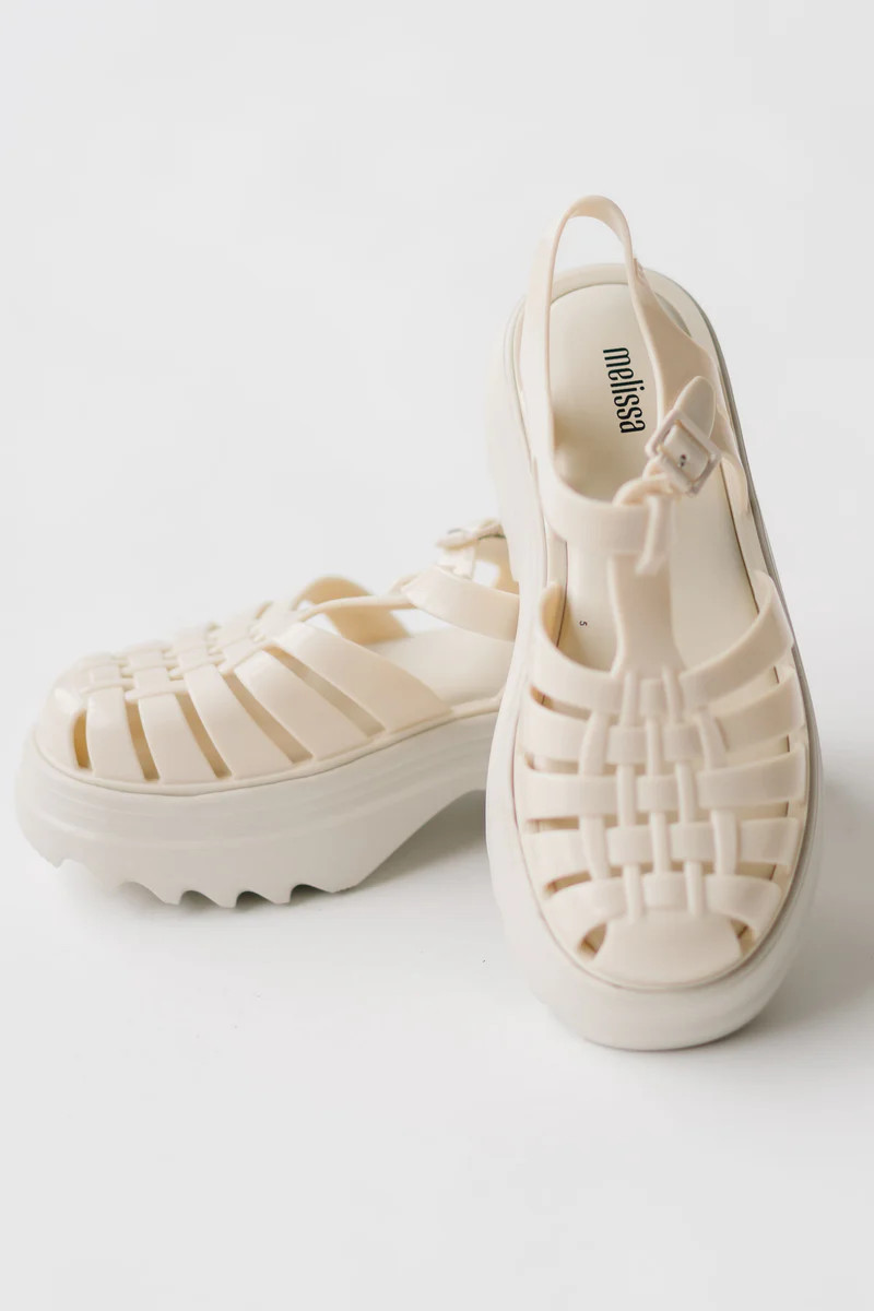 Melissa: Possession Platform II in Beige | Piper & Scoot