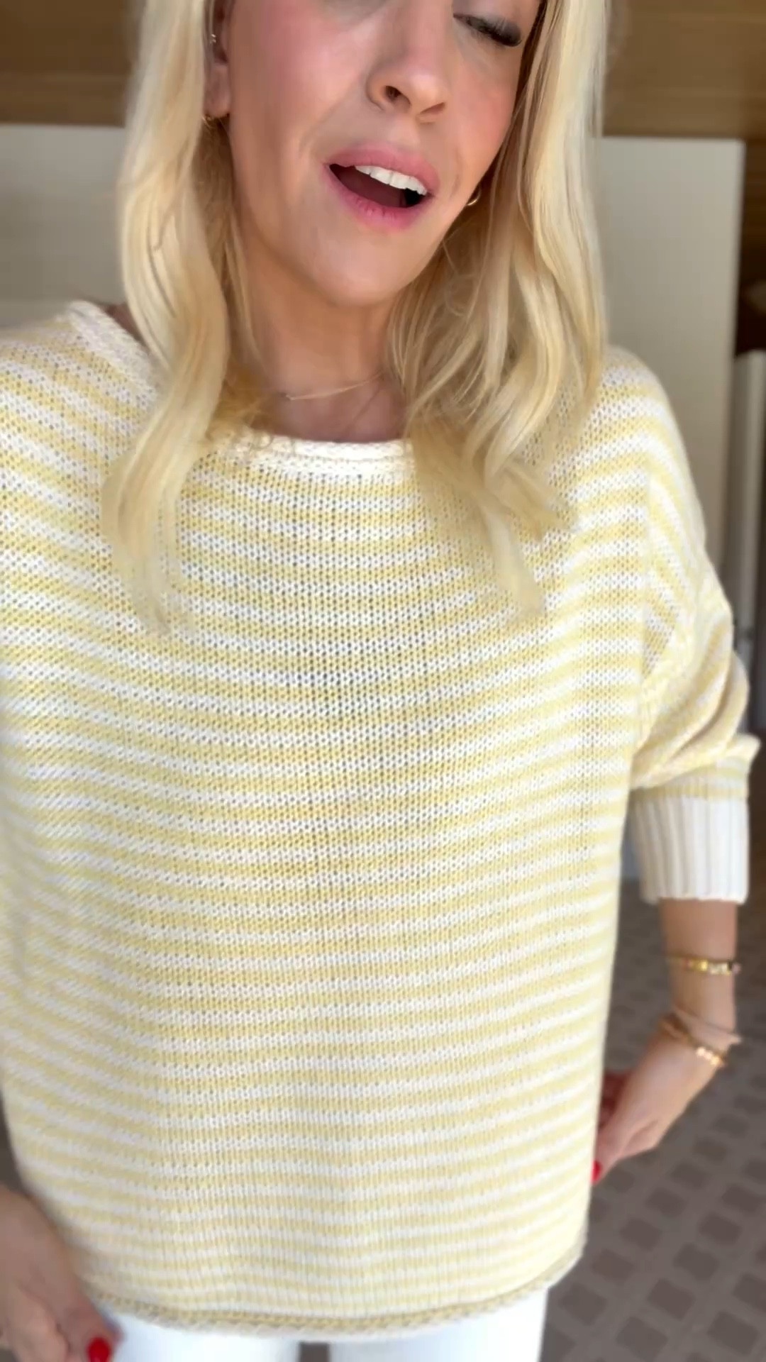 Target sweater finally restocked! Wearing a large! 