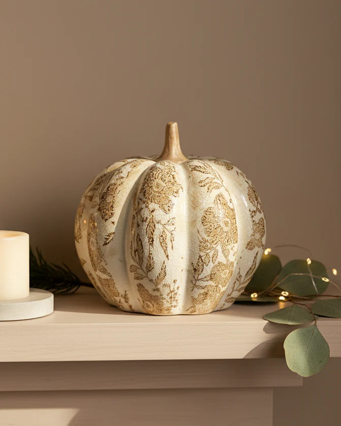 Beige Heirloom Pumpkin | MJHome