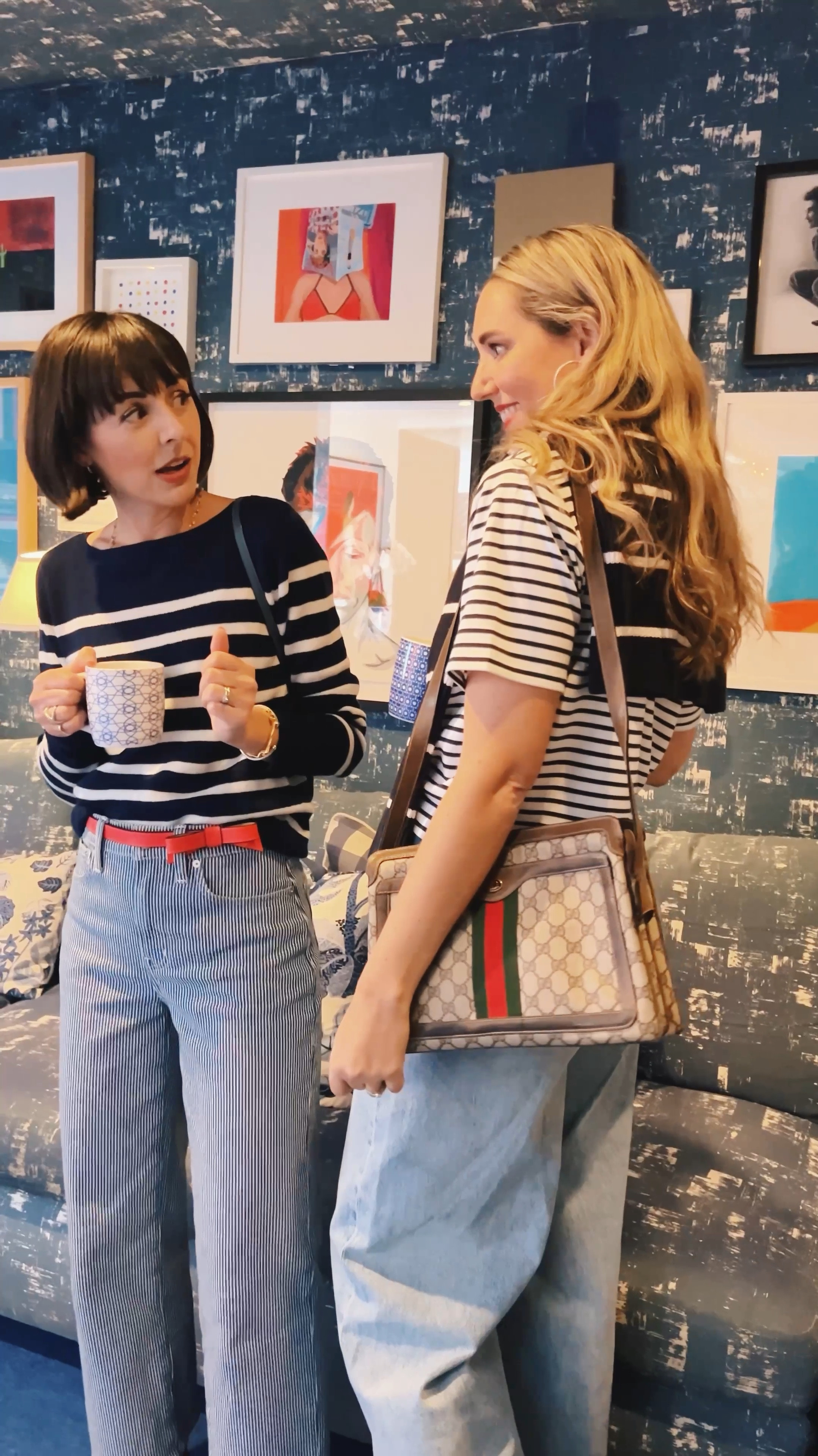 My sister is my hype girl. Growing up we wouldn’t be caught dead wearing the same thing but stripes will always be a signature of each of our unique styles. We are both excited to wear these new striped staples from @nordstrom. 
#NordstromPartner

#liketkit #LTKstyletip #LTKSeasonal #LTKover40