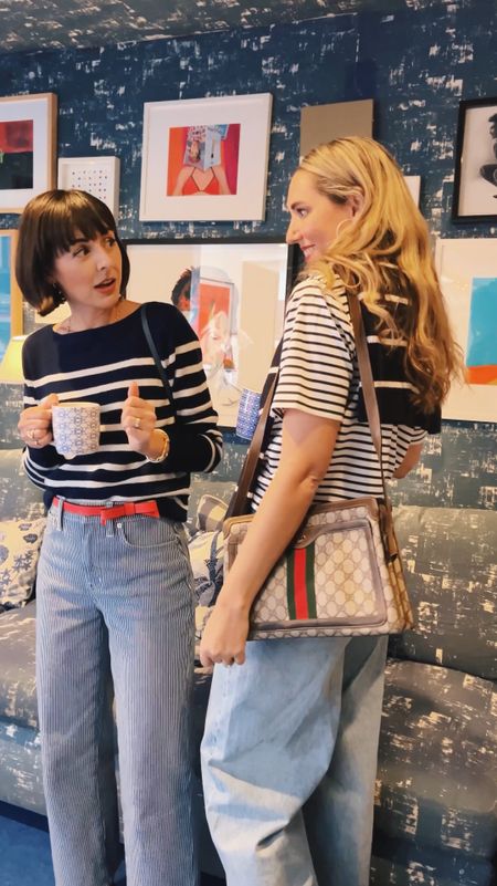 My sister is my hype girl. Growing up we wouldn’t be caught dead wearing the same thing but stripes will always be a signature of each of our unique styles. We are both excited to wear these new striped staples from @nordstrom. 
#NordstromPartner

#liketkit #LTKstyletip #LTKSeasonal #LTKover40