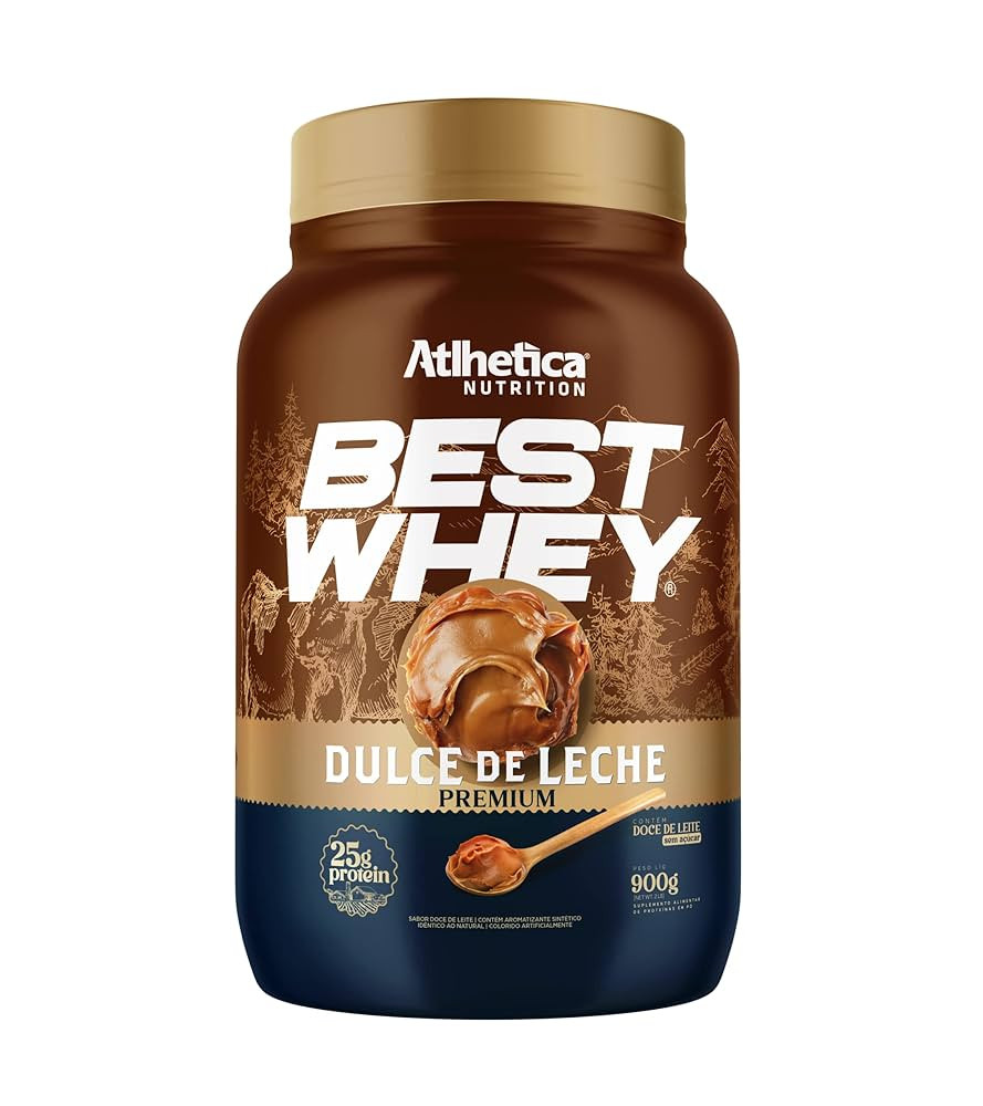 Atlhetica Nutrition Best Whey (900 G) Dulce De Leche Premium | Amazon (BR)