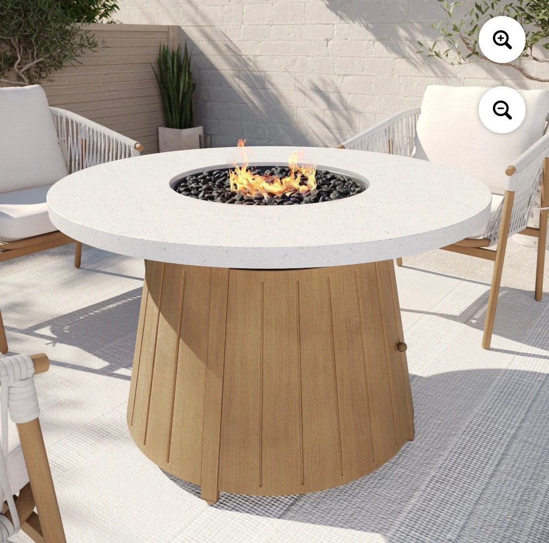 Enhance your outdoor gatherings with the Better Homes and Gardens Vista 42 Inch Round Steel Outdoor Gas Fire Table. This fire table is designed to offer a seamless blend of functionality and style. Made from durable steel, it ensures long-lasting use. It includes a convenient burner cover, allowing you to use it as an outdoor table when not in use. The pit is perfect for patios, decks, and backyards, bringing warmth and light to any occasion

#LTKdayinmylife #LTKSeasonal #LTKMothersDay