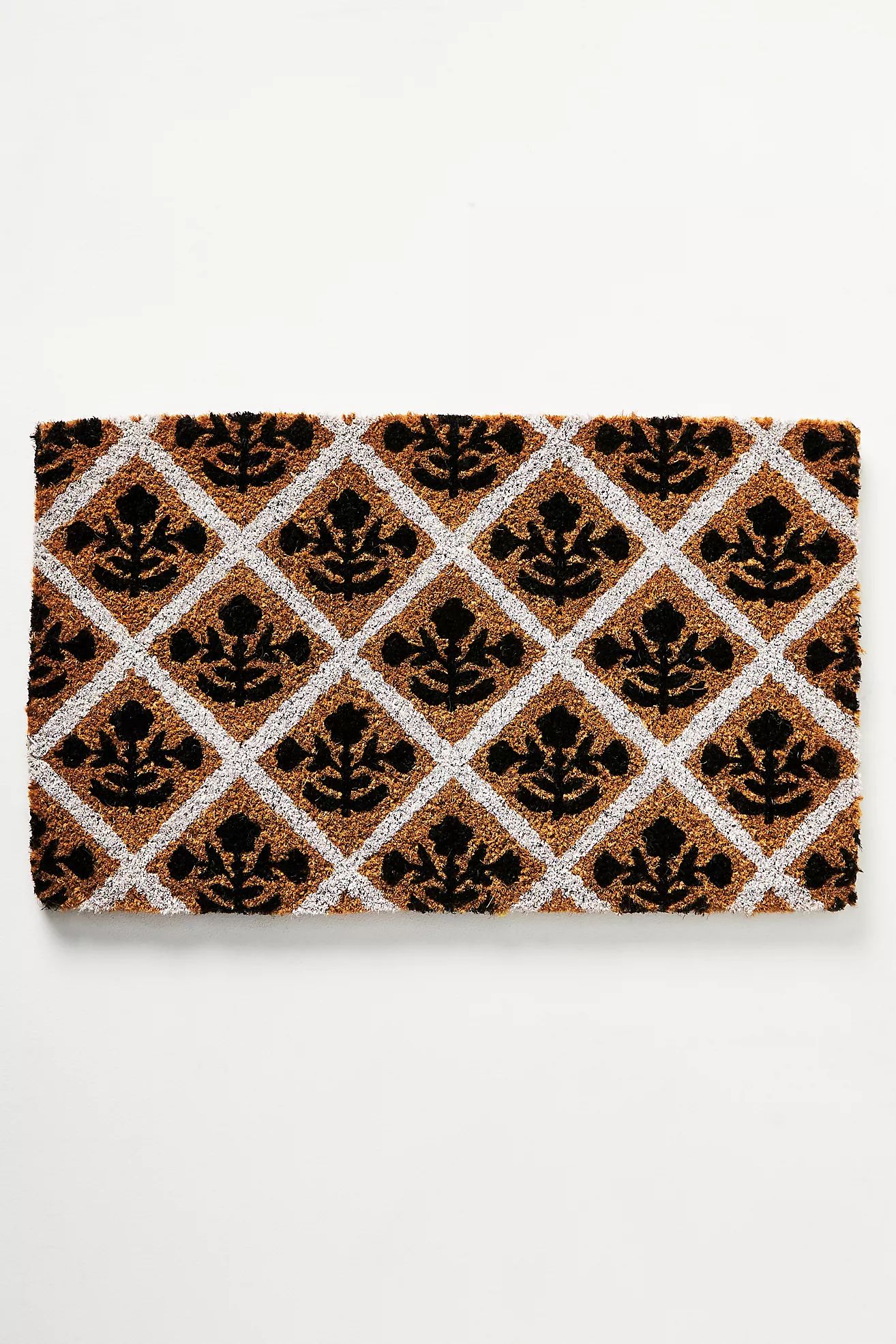 Block Print Doormat | Anthropologie (US)