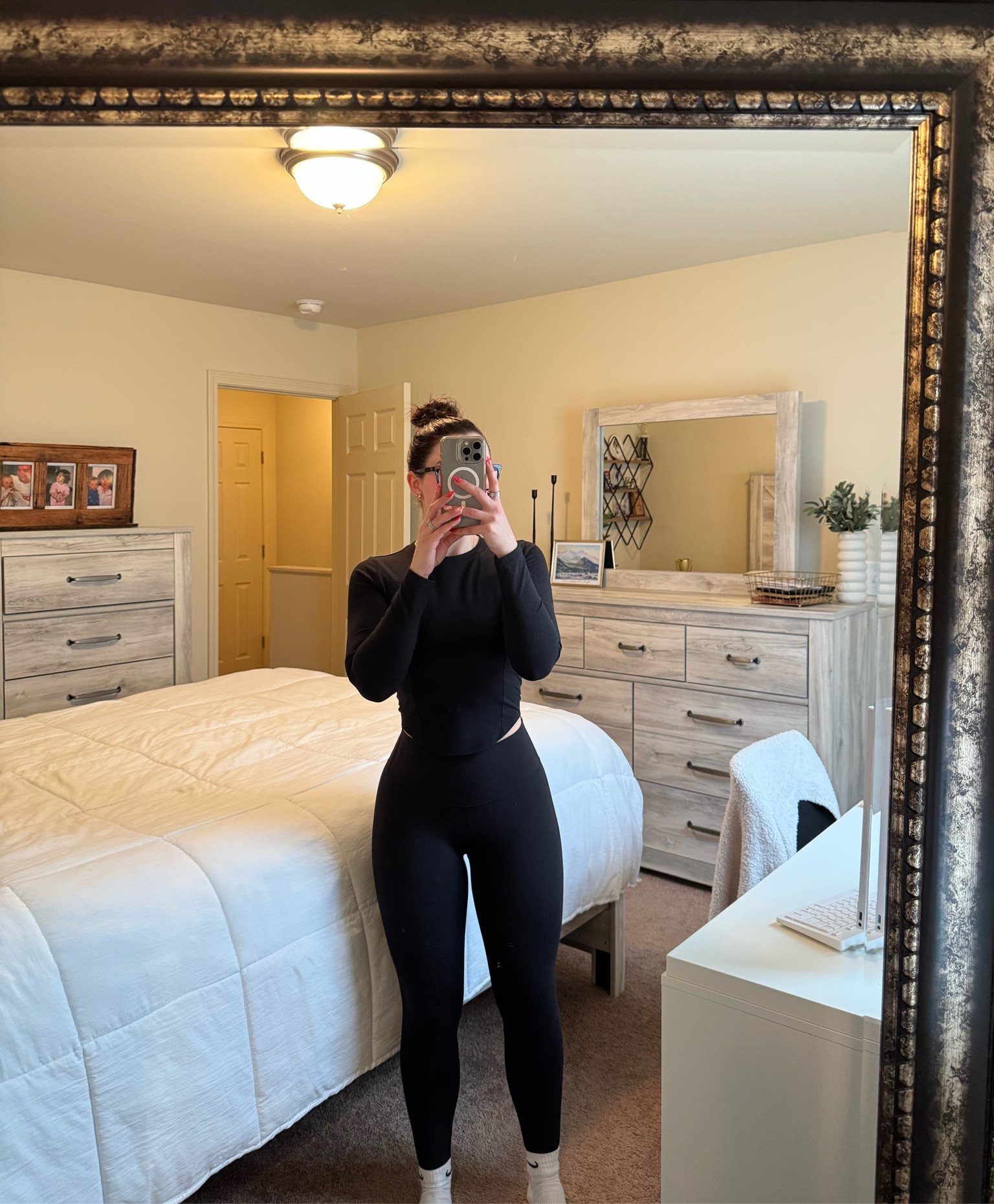 Comfy and cozy 🤩 this shirt from Amazon snatches you and has a built in bra! 😍 

#LTKActive #LTKFitness #LTKFindsUnder50