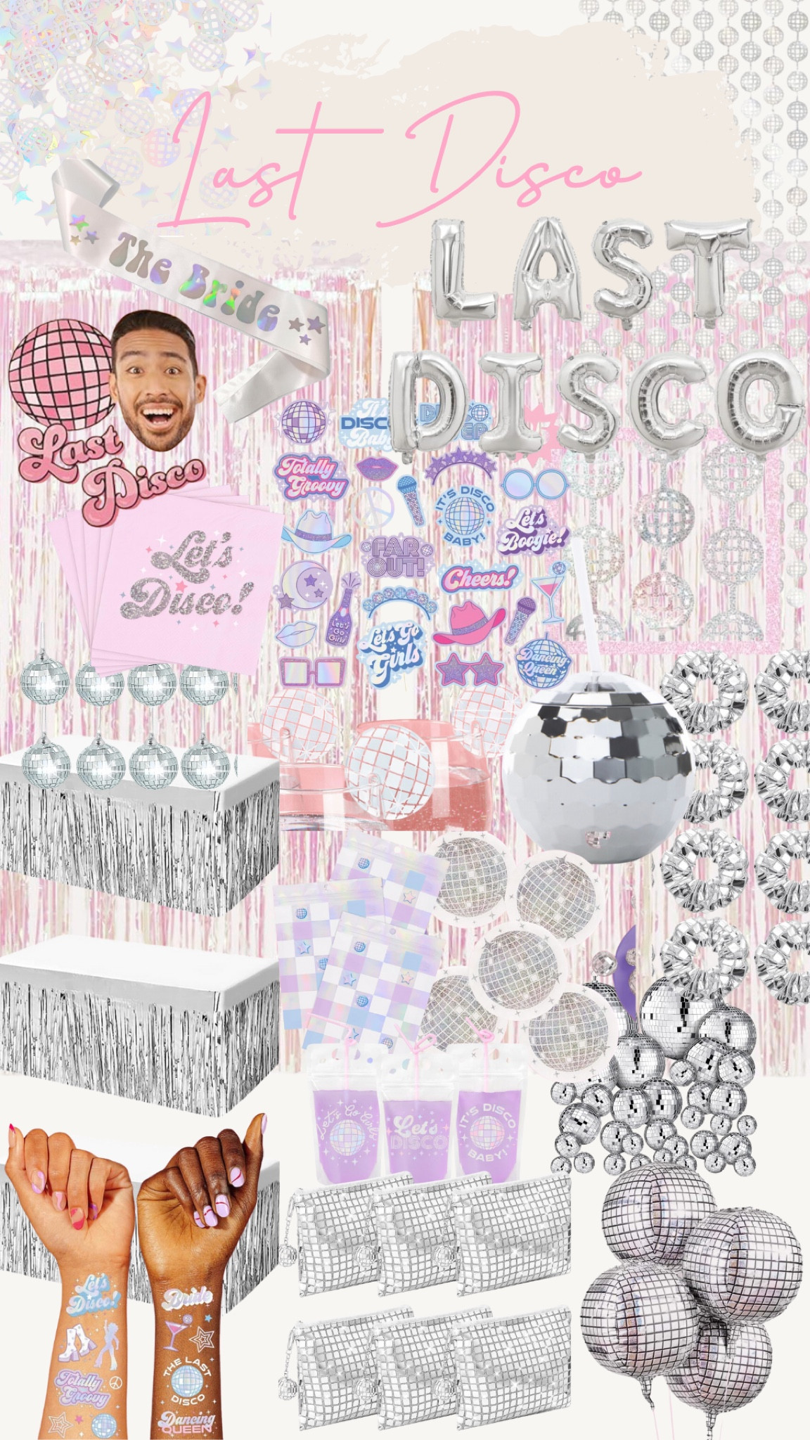 Super cute Last Disco Bachelorette party theme 

#lasttoastonthecoast #pickleballparty 
#celebration #partylife #pickleball #lastswingbeforethering #bacheloretteoutfit #coorporateeventplanner #birthdayparty #instaparty #partytime #partying #partytheme #partyidea #partydecor #partyideas #summerparty #summer #summerideas #summeractivities #flowerpower #discoparty #danceparty #adultparty 
#bacheloretteparty #bachelorette #lastrodeo #bachelorettepartytheme #lastdisco #discoparty

#LTKwedding #LTKtravel #LTKparties