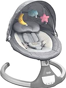 Nova Baby Swing for Infants - Motorized Portable Swing, Bluetooth Music Speaker with 10 Preset Lu... | Amazon (US)
