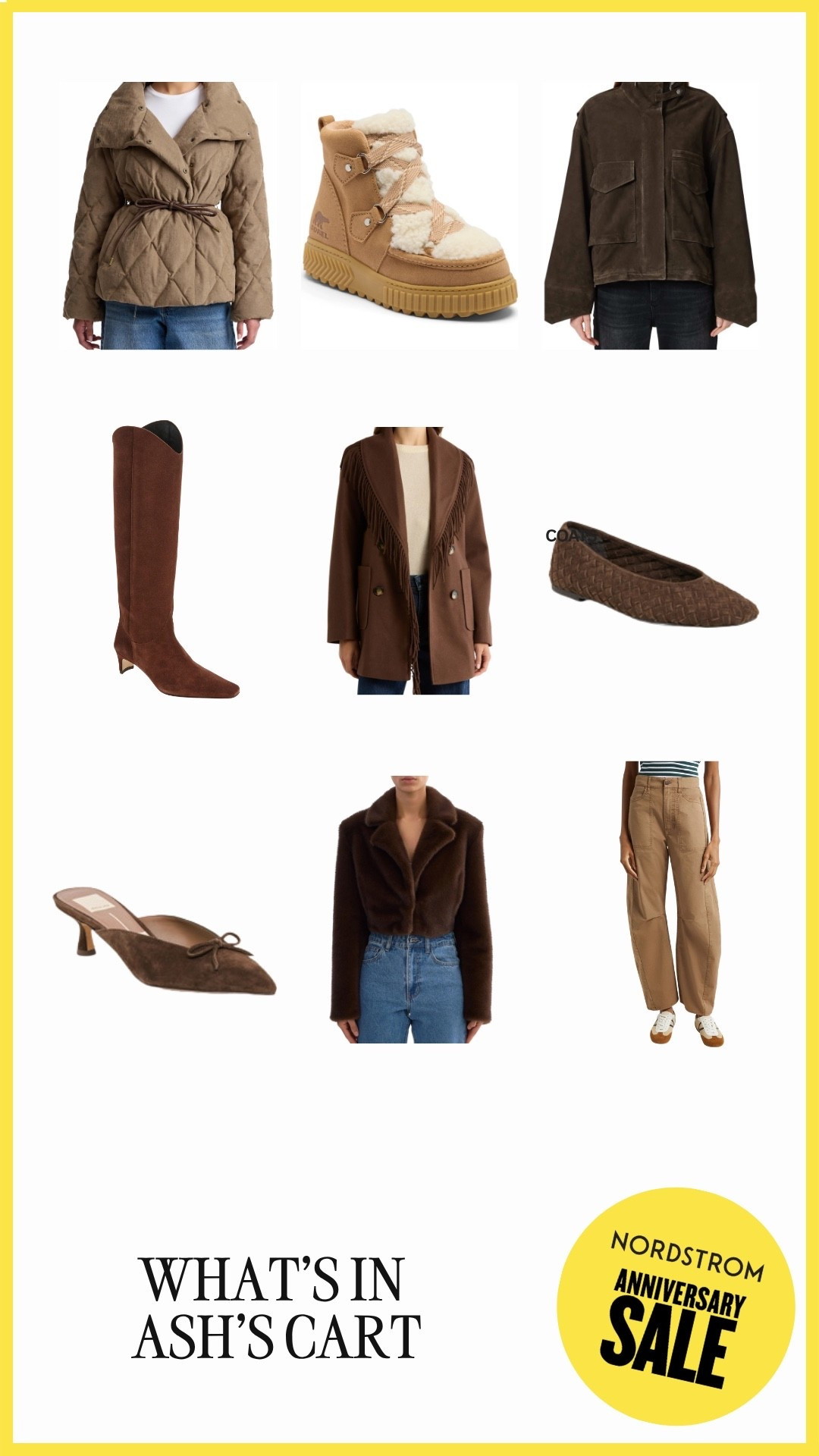 Nordstrom anniversary sale what’s in ash’s cart!!