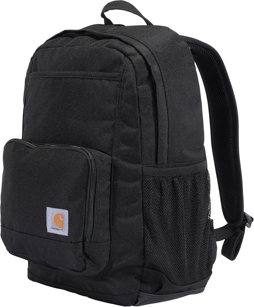 Carhartt 23L Single-Compartment Backpack, Durable Pack with Laptop Sleeve and Duravax Abrasion Re... | Amazon (US)