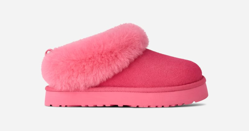 UGG® Kids' Tazzelle Sheepskin Slippers in Pink Bloom, Size 13K | UGG (US)