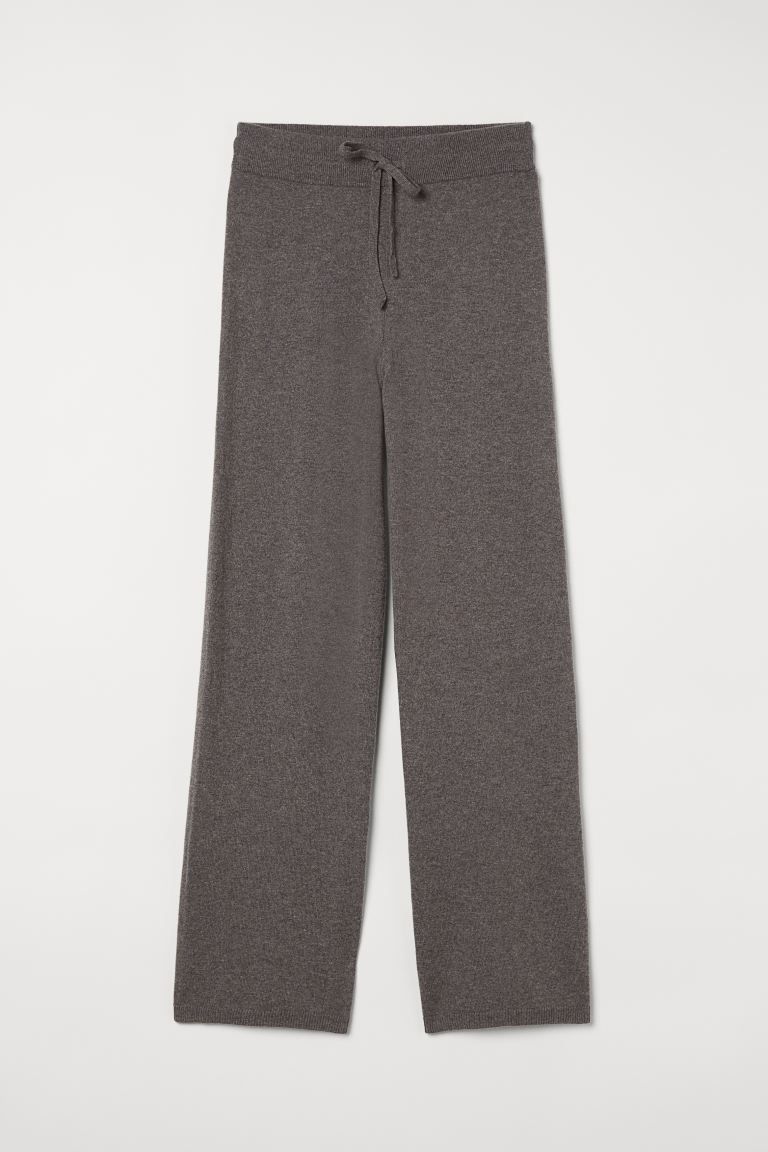 Gebreide kasjmier broek | H&M (DE, AT, CH, DK, NL, NO, FI)