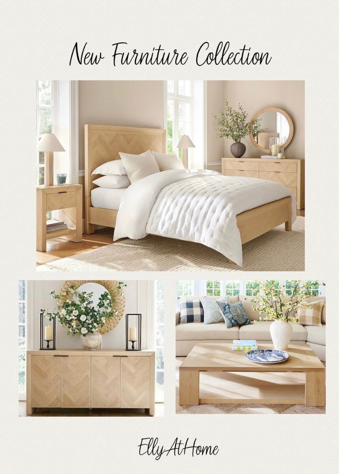 New furniture collection at Pottery Barn. Shop bedroom, bedding, living room coffee table, buffet, side tables, mirrors, area rugs and more home decor accessories. Summer home styling. Some selections on sale. Neutral home

#LTKHome #LTKSaleAlert
