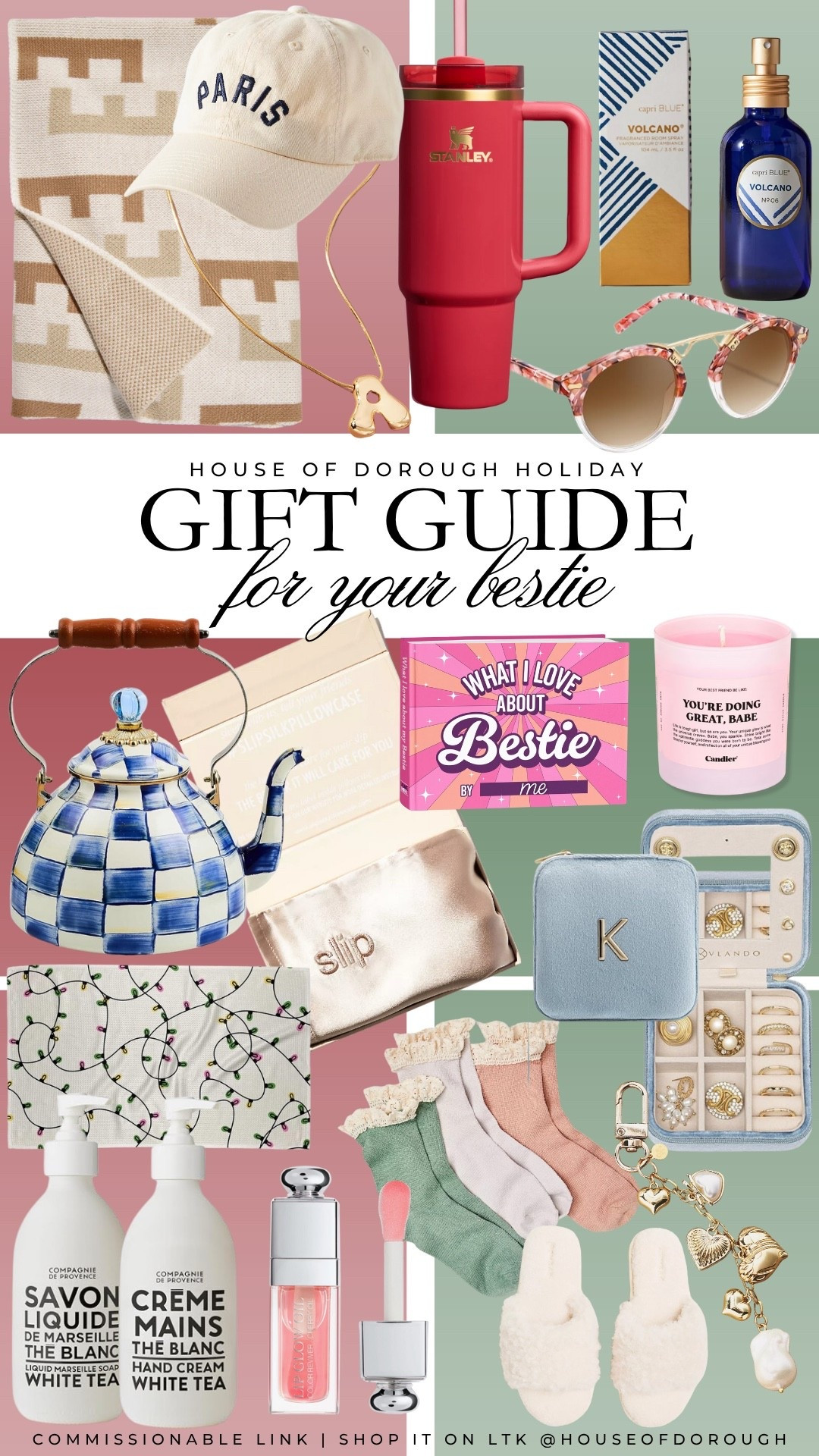 Gift guide for your bestie!

Gift guides, holiday gift ideas, gifts for your bestie, gifts for friends, gift guide ideas, trendy gifts

#LTKGiftGuide #LTKHoliday