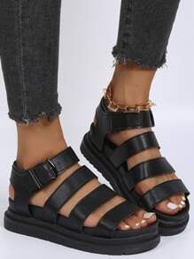 Minimalist Ankle Strap Flatform Sandals SKU: sx2212043288349883(44 Reviews)$22.70$21.57Join for a... | SHEIN