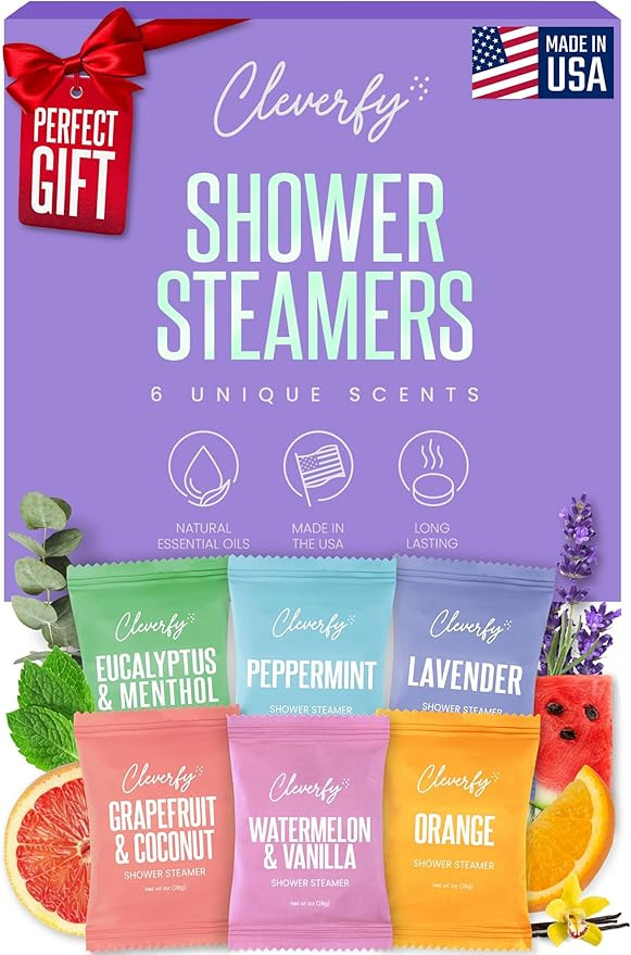 Cleverfy Shower Steamers Aromatherapy – Stocking Stuffers for Teen Girls, Women and Wife – Ch... | Amazon (US)