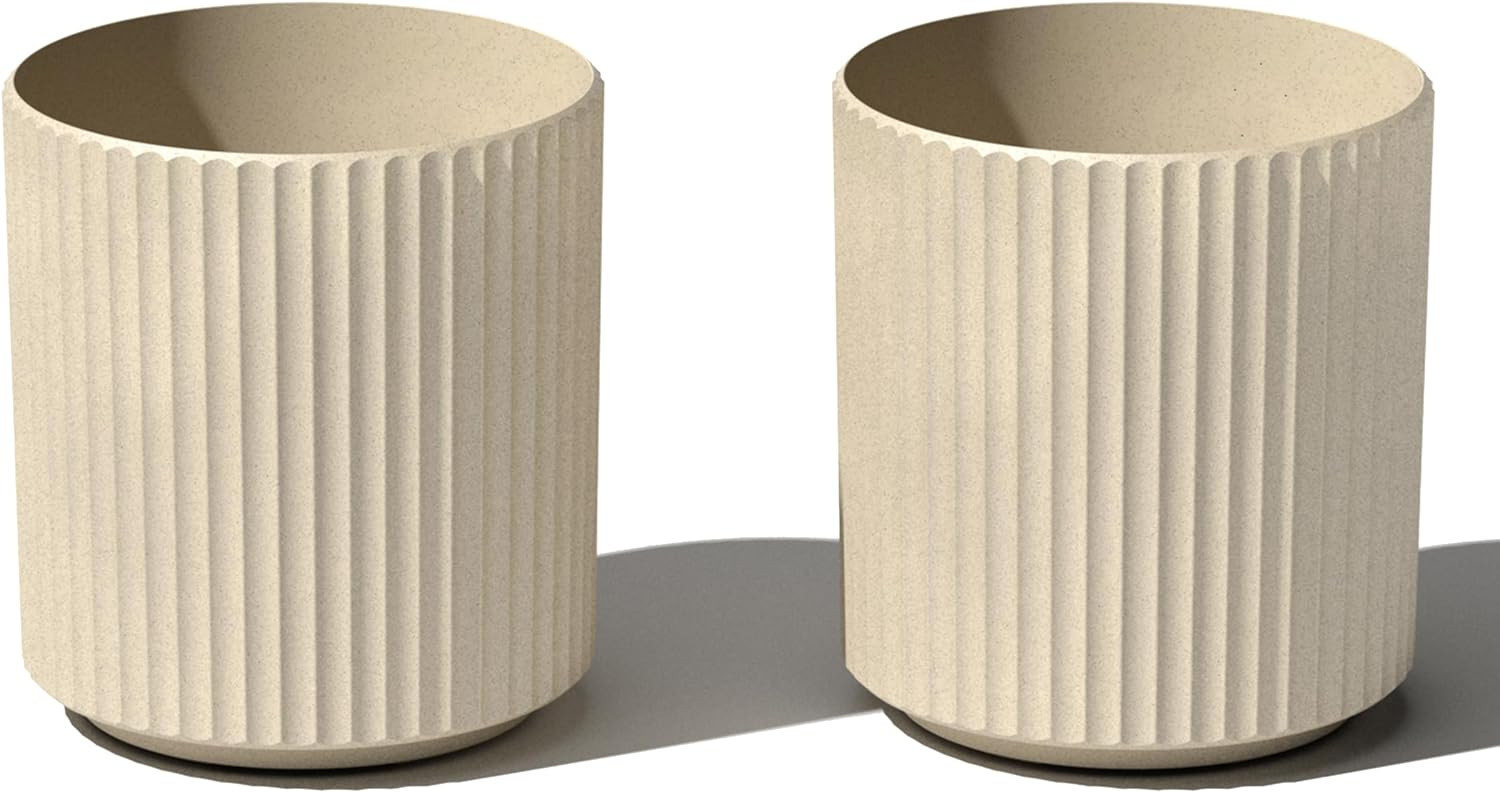 Veradek Demi Series Planter - Large Round Outdoor Planter | Amazon (US)