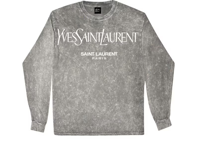 YSL Vintage Gray Washed Sweatshirt | Etsy (US)
