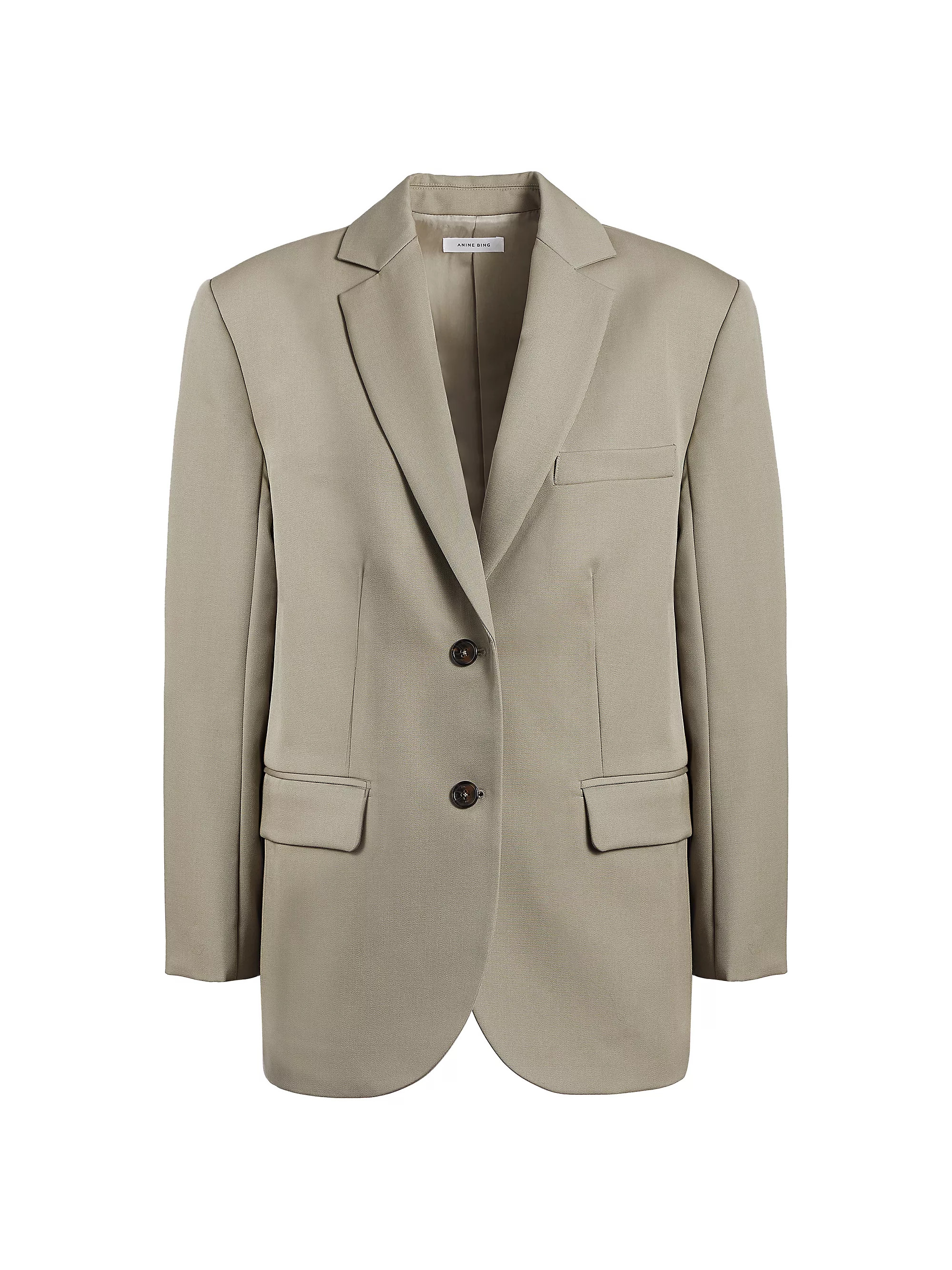 Anine Bing Quinn Wool Blazer | Saks Fifth Avenue | Saks Fifth Avenue