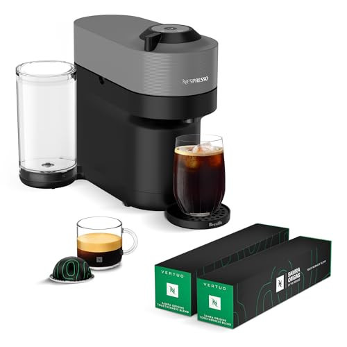 Nespresso Vertuo Pop+ by Breville, Dark Grey + Vertuo Line Samra Origins Togetherness Blend Coffee | Amazon (US)