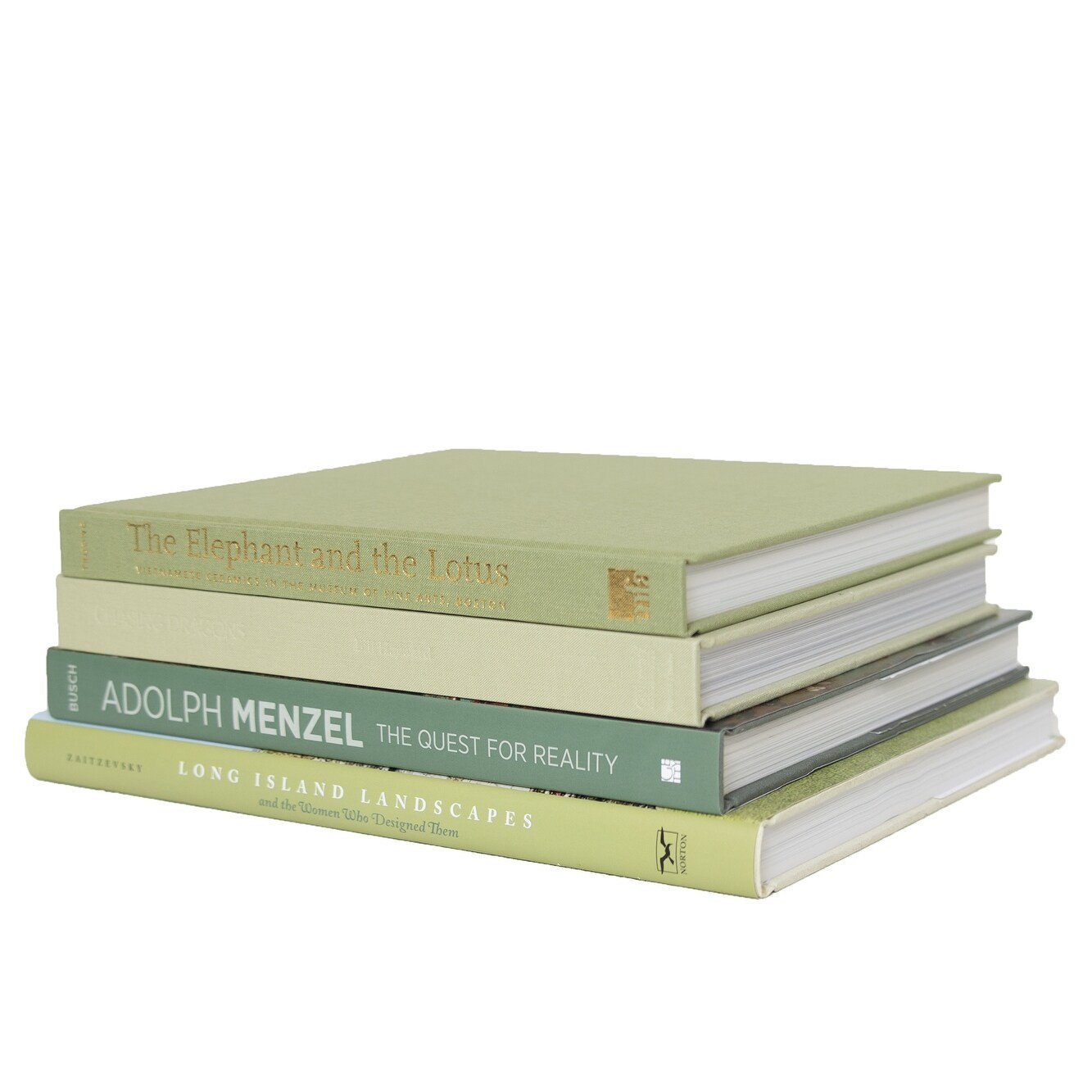 Books Green Decorative Accessories: Everglades ColorStak | Bed Bath & Beyond