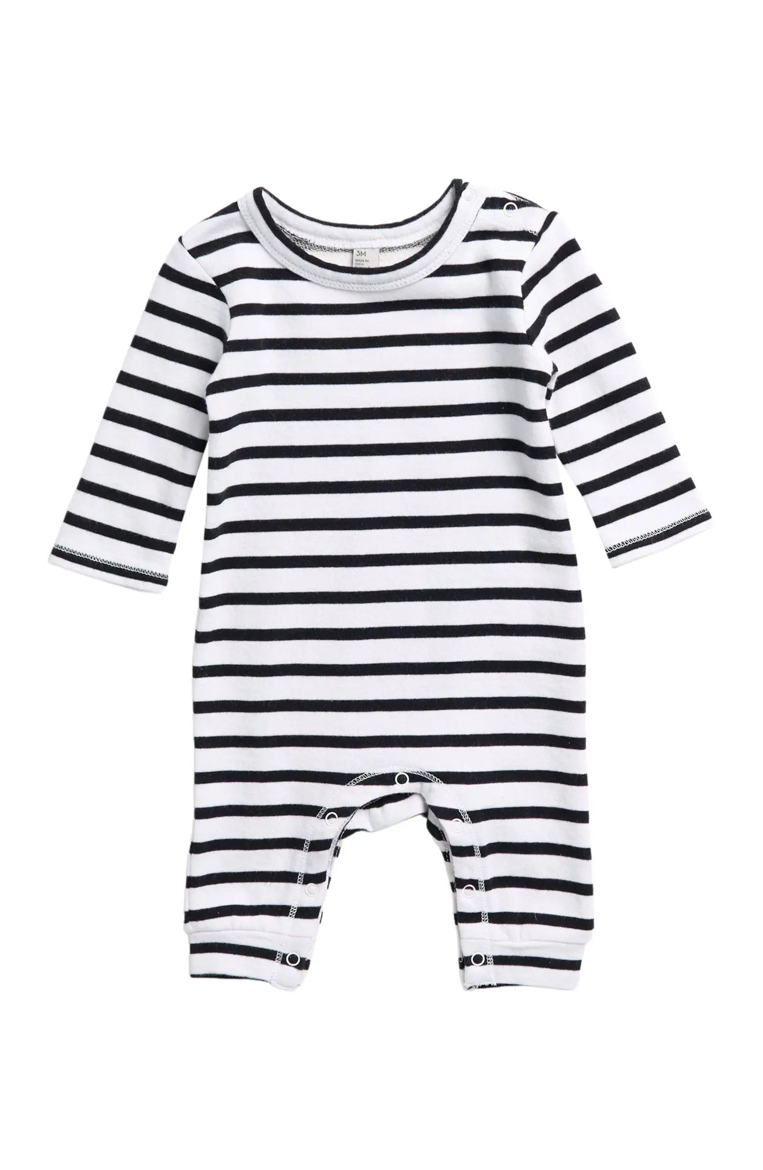 Stripe Print Play Romper | Nordstrom Rack