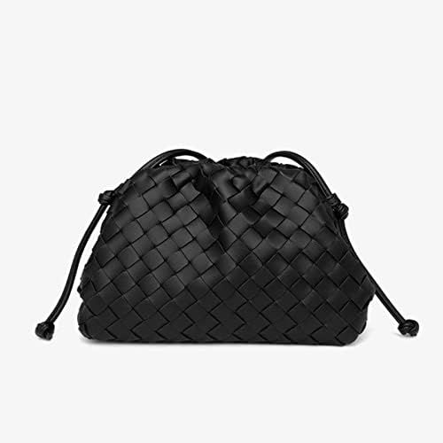 XKUN Bag Shoulder Bags For Women Woven Cloud Bag Luxury Crossbody Bag Women Clutch Purse Satchels | Amazon (UK)