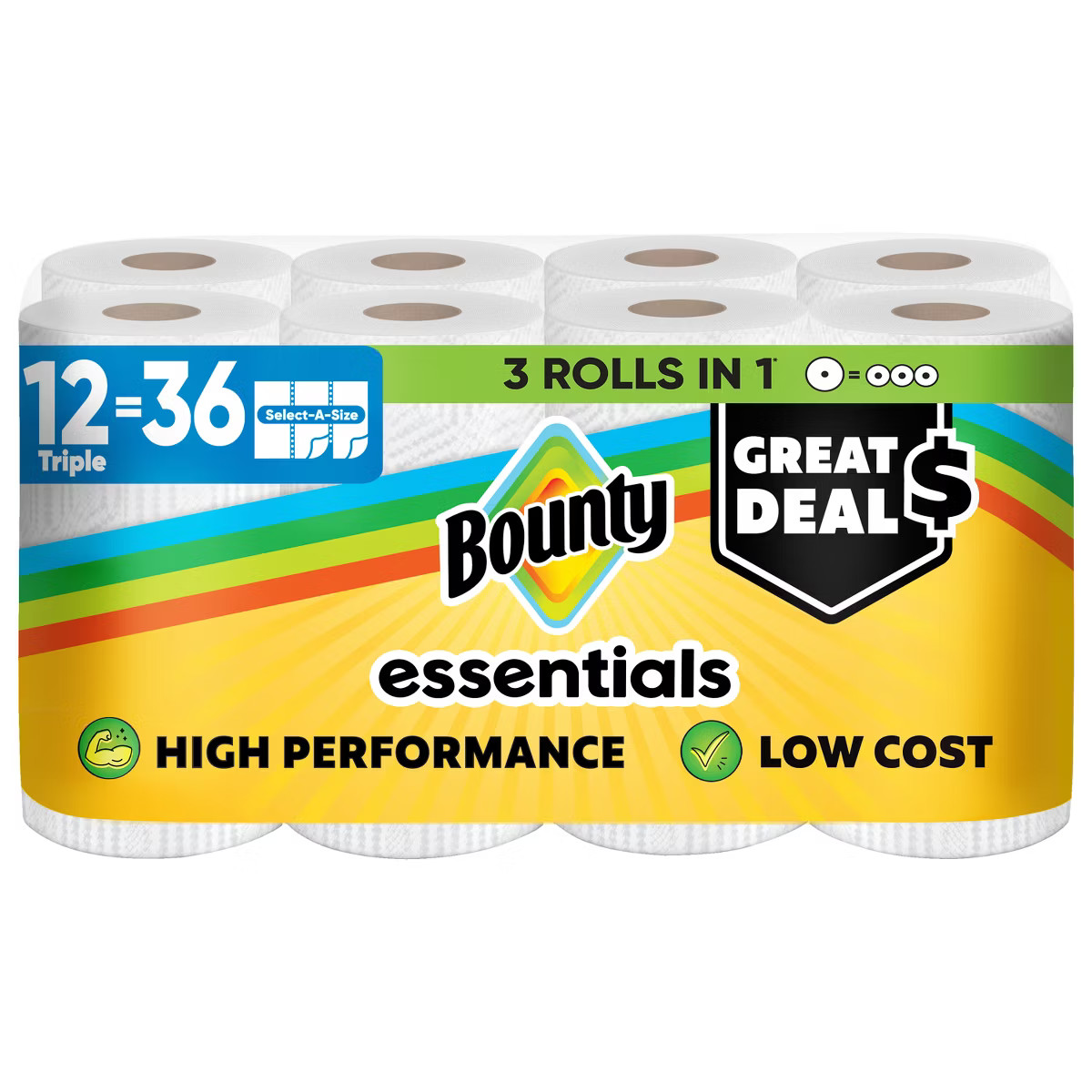 Bounty Essentials Select-A-Size Paper Towels | Target