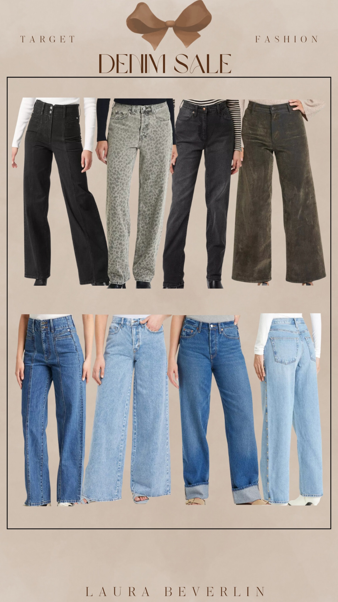 Shop Targets Denim sale! 

#LauraBeverlin #Target #ThanksgivingOutfit #Denim #Fashion 

#LTKHoliday #LTKFindsUnder50 #LTKSeasonal